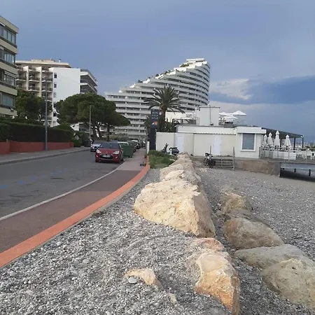 Et Jardin Privatif Devant La Plage Villeneuve-Loubet
